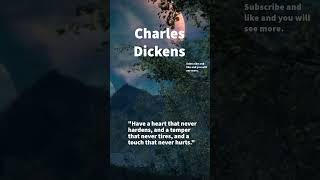 Quotes V47  Charles Dickens [upl. by Pattani]