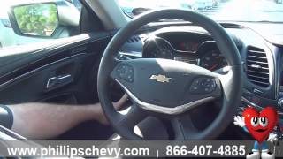 2015 Chevy Impala  Interior Features  Phillips Chevrolet  Chicago Dealership New Car Sales [upl. by Ais]