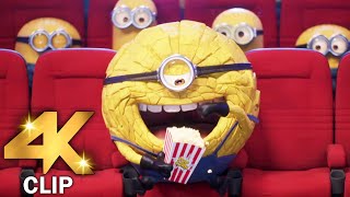 DESPICABLE ME 4 quotMega Minions Fight For Popcornquot Short Film  Trailer 4K ULTRA HD 2024 [upl. by Lael]