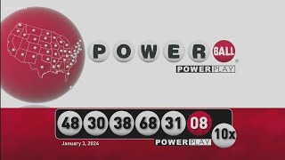 Powerball January 3 2024 [upl. by Dauf]