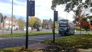 Cowgate amp Slatyford  Arriva Max 7601  Stagecoach 26292  Elinor YX24 PMU  3 coaches [upl. by Cantu]