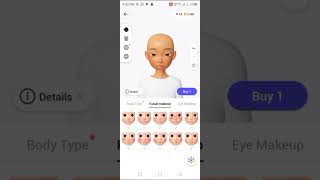 zepeto baddie face tutorial 💎🥰🥴🥴😎 [upl. by Tucky]