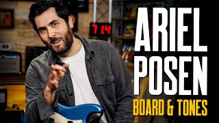 Ariel Posen Talk amp Tones 2024 New Strat amp New Board [upl. by Allerbag]