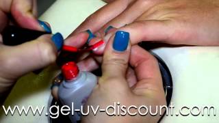 DEPOSE ET POSE DE VERNIS PERMANENT OU SEMIPERMANENT [upl. by Auj]