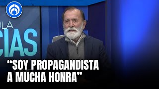 “Es un honor estar con Obrador y con Claudia” Epigmenio Ibarra [upl. by Aeduj]