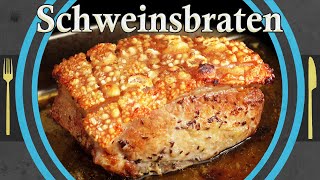 das einfachste Schweinsbraten Krustenbraten Rezept mit knuspriger Kruste [upl. by Oneill]