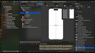 iOS Navigation Controller in xcode 16 [upl. by Ennayd]