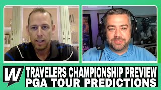 Travelers Championship Betting Preview  PGA Tour Predictions  Tee Time from Vegas  June 22 [upl. by Animrelliug]