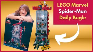 LEGO Marvel Spiderman Daily Bugle Review and Tour  LEGO Set 76178 [upl. by Prentiss226]