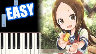 Zero Centimeter ゼロセンチメートル  Karakai Jouzu no Takagisan 2 OP  Piano Arrangement Synthesia by TAM [upl. by Maxey]