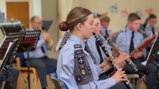 Battle of Britain March  National Concert Band 2021 [upl. by Aehsal69]