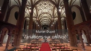 Dupré Variations sur un Noël [upl. by Mchugh]