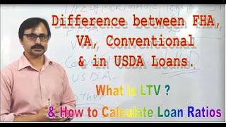 1003  Session  3  Types of Mortgage FHA VA Conv amp USDA [upl. by Suqram]