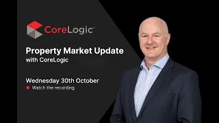 XCELERATE CoreLogic Market Update with Tim Lawless [upl. by Alyosha579]