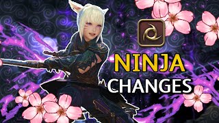 Ninja Changes  Dawntrail Media Tour FFXIV [upl. by Atilegna559]