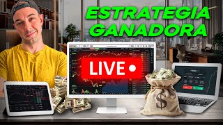 GANANDO DINERO EN VIVO ✅ Trading análisis financiero y MÁS [upl. by Becht625]