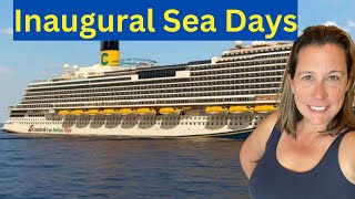 Carnival Firenze  What to do at Sea Vlog  2 [upl. by Henriette]