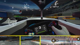 Real Racing 3  F1 Exhibition  Yas Marina and Marina Bay  Tier 9 amp 7  Multi Cam [upl. by Aynom]