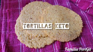 ✨️Tortillas Keto receta fácil rápida y deliciosa 👌🏻Familia PereGil [upl. by Ym]