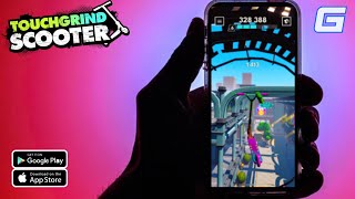 Touchgrind Scooter Android Gameplay  New Android iOS Scooter Game [upl. by Lyle]