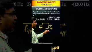 BASIC ELECTRONICS  ECET2024  SAIMEDHA KOTIHYD  9246212138 [upl. by Mcintyre]