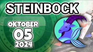 horoskop Steinbock Samstag 5 Oktober 2024 [upl. by Melton]