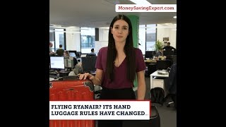 Flying Ryanair Its just changed its hand luggage rules [upl. by Garrik673]