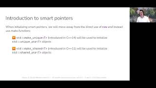 0420  Introduction to stdmakeunique and stdmakeshared [upl. by Gridley]