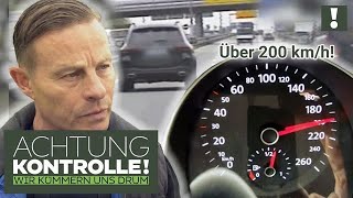 Mercedes heizt über AUTOBAHN 😱 Riskanter Fahrstil  Achtung Kontrolle  Kabel Eins [upl. by Range73]