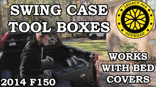 Under Cover Swing Case Tool Box Install II Legacy 4x4 and OffRoad [upl. by Lichtenfeld]