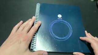 Rocketbook Wave Erasable Notebook  Review [upl. by Dicks]