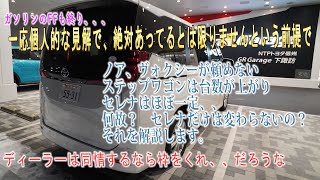 【新型ノア納期情報 新型ヴォクシー納期情報】ノアヴォクシーが頼めない今、日産セレナを買いに走らない理由を解説【週刊精神安定動画】 [upl. by Anialeh]