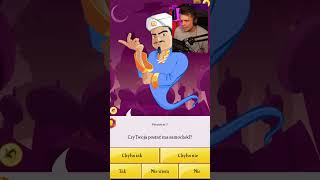 Czy AKINATOR zna SĄSIADA z Hello Neighbor akinator helloneighbor fnaf [upl. by Hallutama]