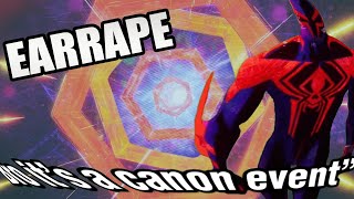 SpiderMan 2099 Theme EARRAPE [upl. by Tarr]