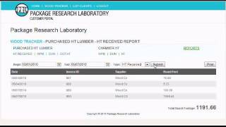 How to Create a Report with the PRL Wood Tracker [upl. by Laith]