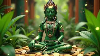 Green Tara Mantra  Om Tare Tuttare Ture Soha  綠度母 多羅菩薩 心咒  Money Mantra Attract abundant money [upl. by Anitsim]