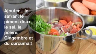 Comment faire un délicieux CousCous Marocain [upl. by Venice]