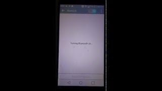 Bluetooth refuses to turn On on LG G2 [upl. by Ynnal676]