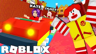 NEW Escape McDonalds Obby Roblox [upl. by Odanref389]