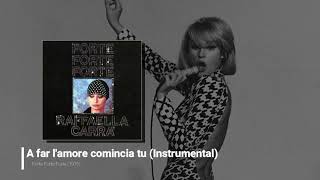 Raffaella Carrà  A far lamore comincia tu Instrumental [upl. by Nyleuqaj]