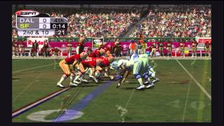 ESPN NFL 2K5 1992 Dallas Cowboys Vs 1989 San Fransico 49ers Part 3 of 3 [upl. by Fein]