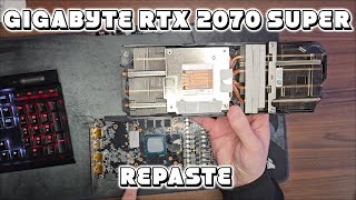 How to Replace Thermal Paste on Gigabyte RTX 2070 Super 2024 [upl. by Staley]