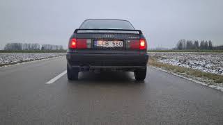 Audi 80 22 turbo 10vt launch [upl. by Joette]