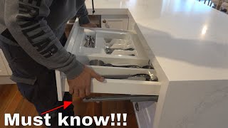 How to remove soft close drawer kitchen [upl. by Ennoved]