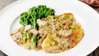 Mastering Chicken Scallopini  Rich and Irresistible Flavor [upl. by Ayanad]