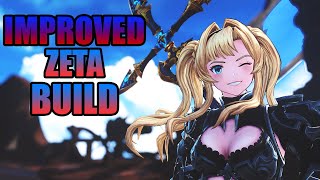 My new IMPROVED ZETA BUILD is very fun to use in Granblue Fantasy Relink [upl. by Drislane]