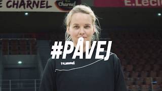 Påvej sæson 2 episode 1 Sandra Toft  verdens bedste målmand [upl. by Suoirtemed]