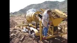 Mining Gold with a Gold Trommel in Arizona [upl. by Humfrey]