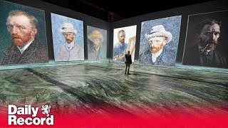 Beyond Van Gogh The Immersive Experience opens in Glasgow [upl. by Convery]