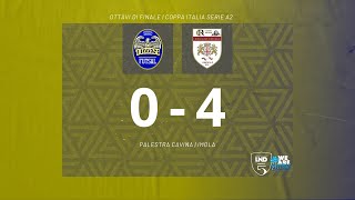 Highlights Dozzese  OR Reggio 04 Coppa Italia [upl. by Hymie]